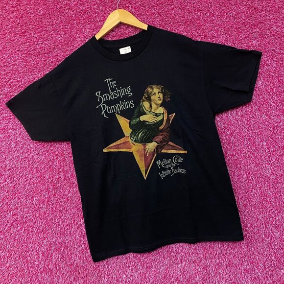 The Smashing Pumpkins Mellon Collie and Infinite Sadness Album Cover T-Shirt Lar - Picture 3 of 4